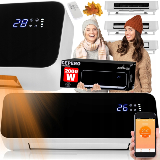 VZDUCHOVÁ CLONA ENERGETICKÝ OHRIEVAČ WIFI 2